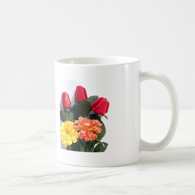 Flersidiga Färgader Kaffemugg (Höger)
