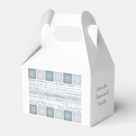 Flerspråkig "Glad helg"-Anpassningsbar, förmånsrut Presentaskar