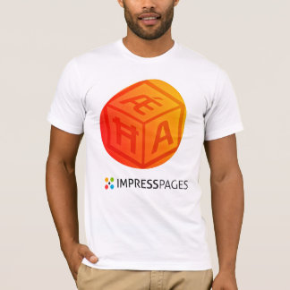 Flerspråkig T-tröjavit T-shirt