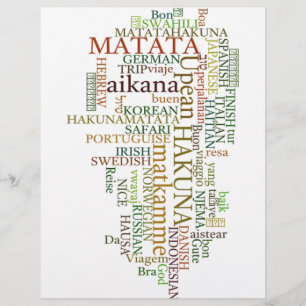 Flerspråkiga mantran: Hakunamatata Global Message