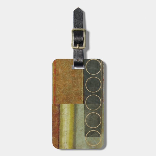 Flertexturerad målning av Abstrakt efter Vision St Bagagebricka (Vertikal Framsida)