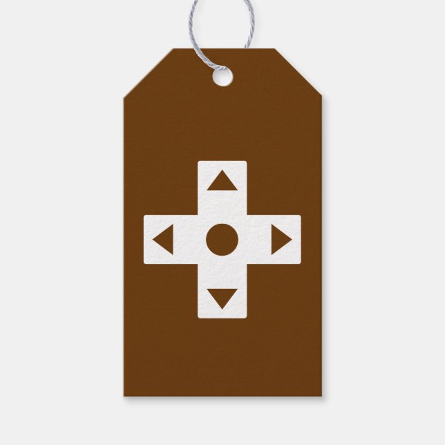 Fleruppspelningsläge i Märkrn Chocolate Gift Presentetikett (Framsidan)