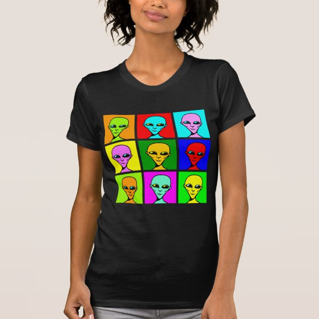 Flerversell POP - Anpassad T Shirt (Framsida)
