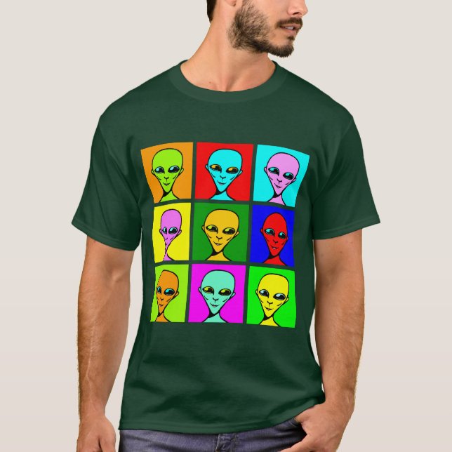 Flerversell POP - Anpassad Tee (Framsida)