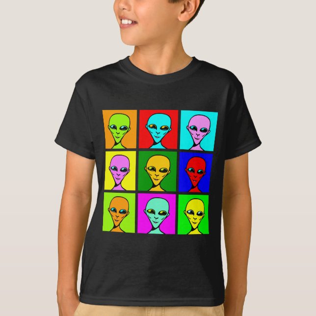 Flerversell POP - Anpassad Tee Shirt (Framsida)