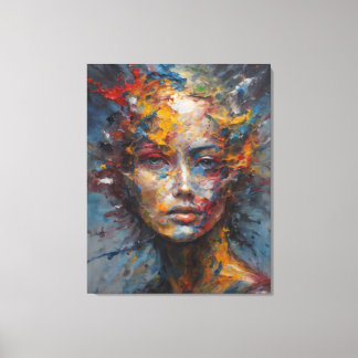 Flerversen i ditt huvud canvastryck