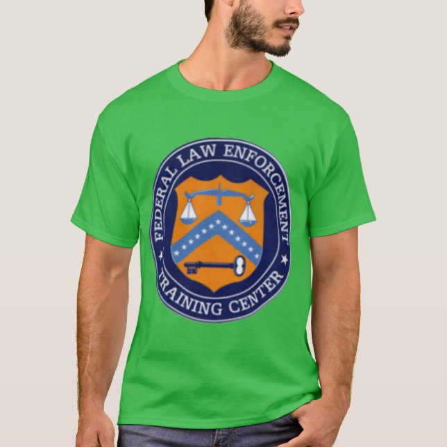FLETC Glynco Georgia T Shirt (Framsida)
