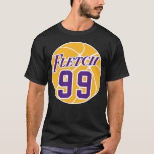 Fletch 99 Basketball - La Lakers Stil T Shirt