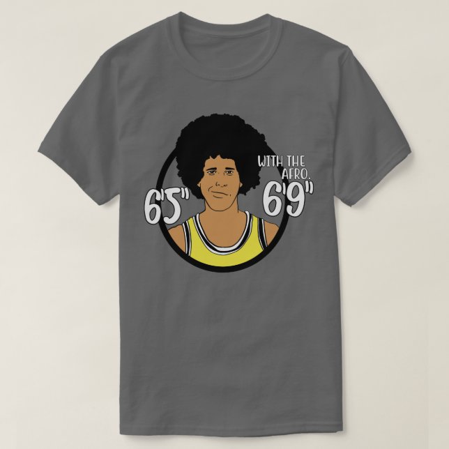 Fletch Lakers 69 med afro T Shirt (Design framsida)