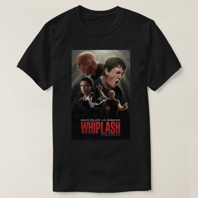 Fletcher Drummer Damien Chazelle Whiplash Cute Gif T Shirt (Design framsida)