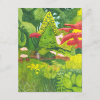 Fletcher Moss Botanical Garden Watercolor