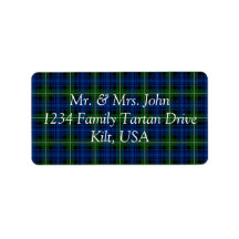 Fletcher Tartan Label