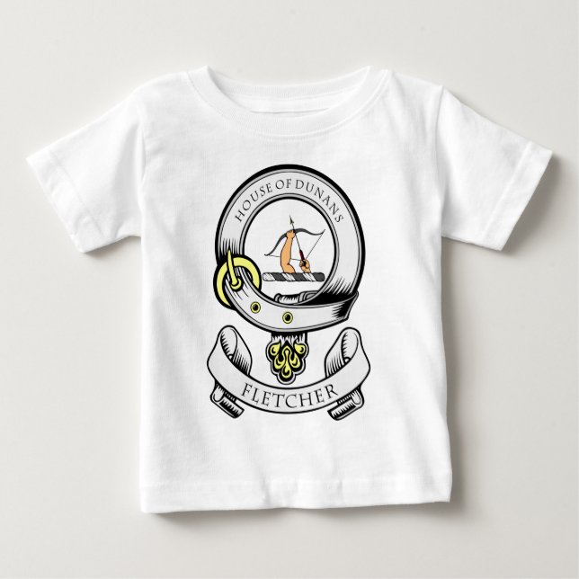 FLETCHER-vapensköld T-shirt (Framsida)