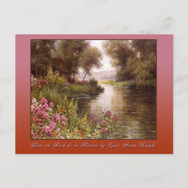 Fleur au Bord de la Riviere Vykort (Framsida)