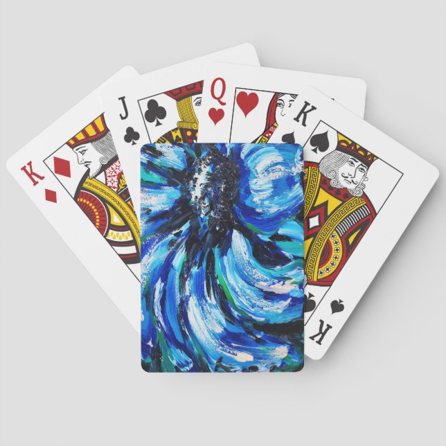 Fleur bleue casinokort (Baksidan)