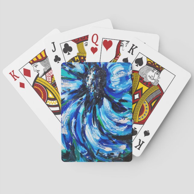 Fleur bleue casinokort (Baksidan)