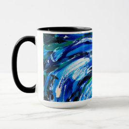 Fleur bleue mugg