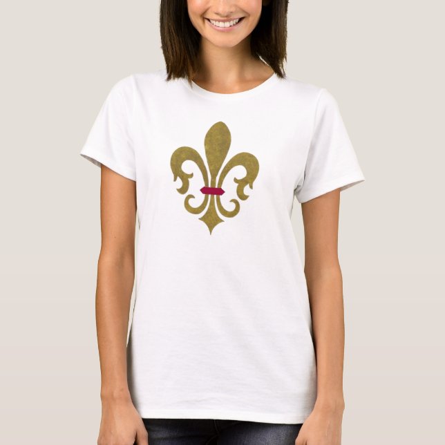 fleur de bästa lis tee shirt (Framsida)