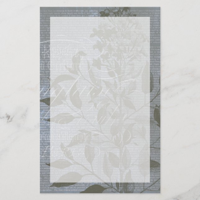 Fleur de Bleu I (Framsida)