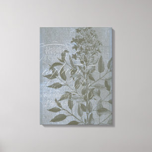 Fleur de Bleu I Canvastryck