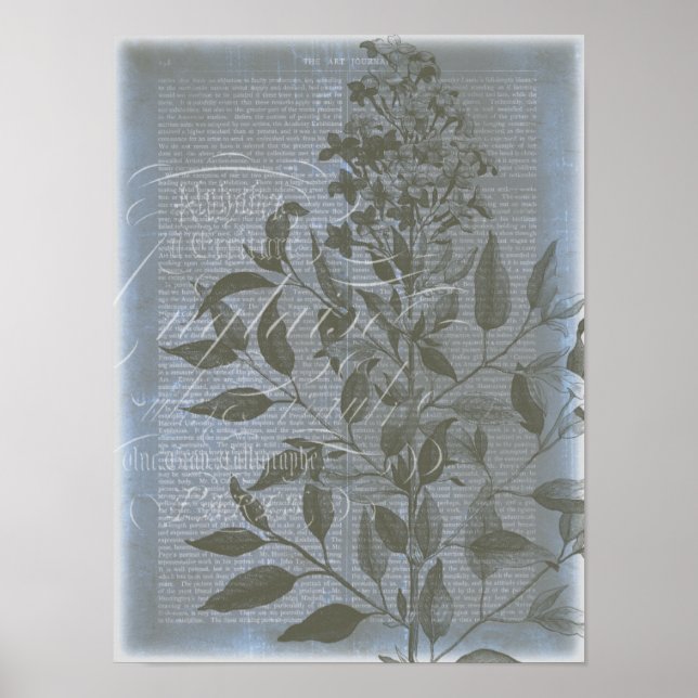 Fleur de Bleu I Poster (Framsidan)