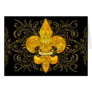 Fleur de Förmyndare Hälsningskort