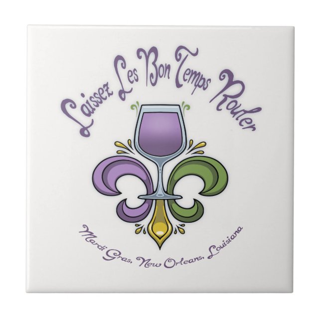 Fleur de Frodig Kakelplatta (Framsidan)