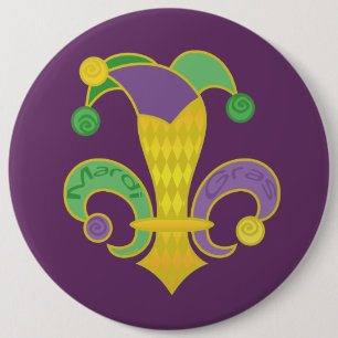 Fleur de Gyckelmakare Knapp