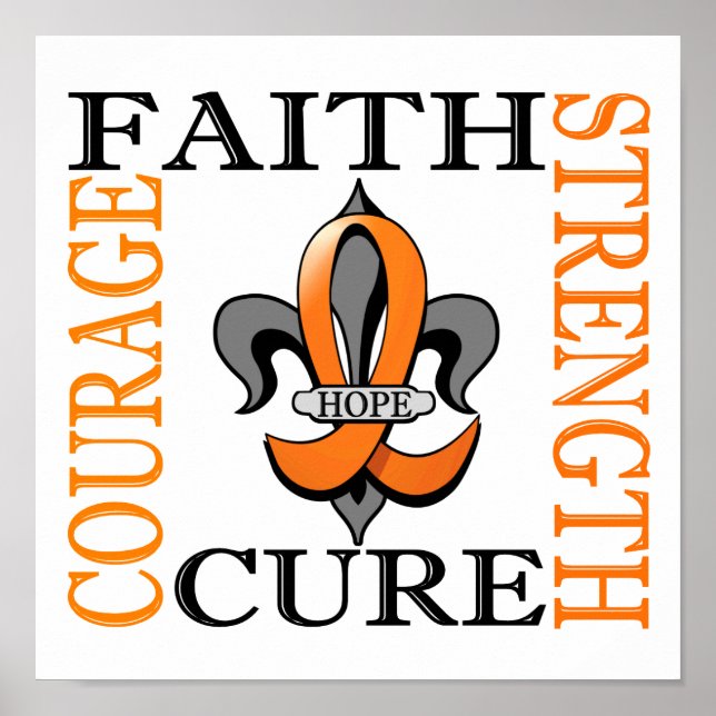 Fleur De Lis 3 Leukemi Poster (Framsidan)