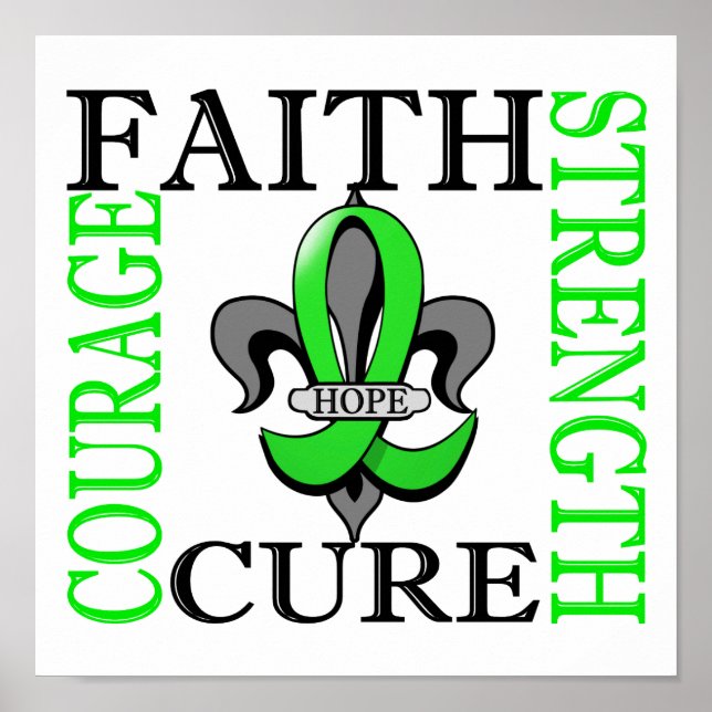 Fleur De Lis 3 Non-Hodgkins lymphoma Poster (Framsidan)