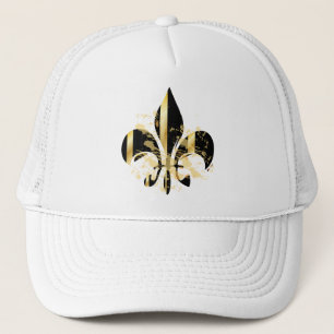 Fleur de Lis, anpassade text Truckerkeps
