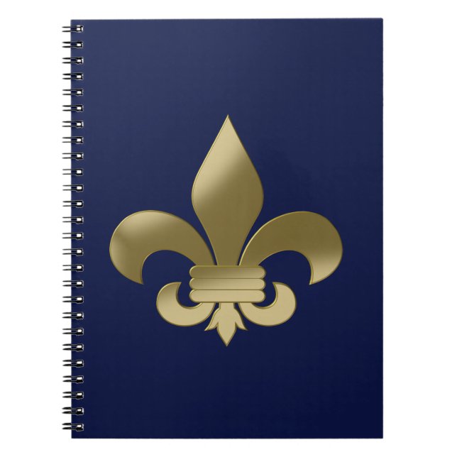 Fleur de Lis Anteckningsbok (Framsidan)