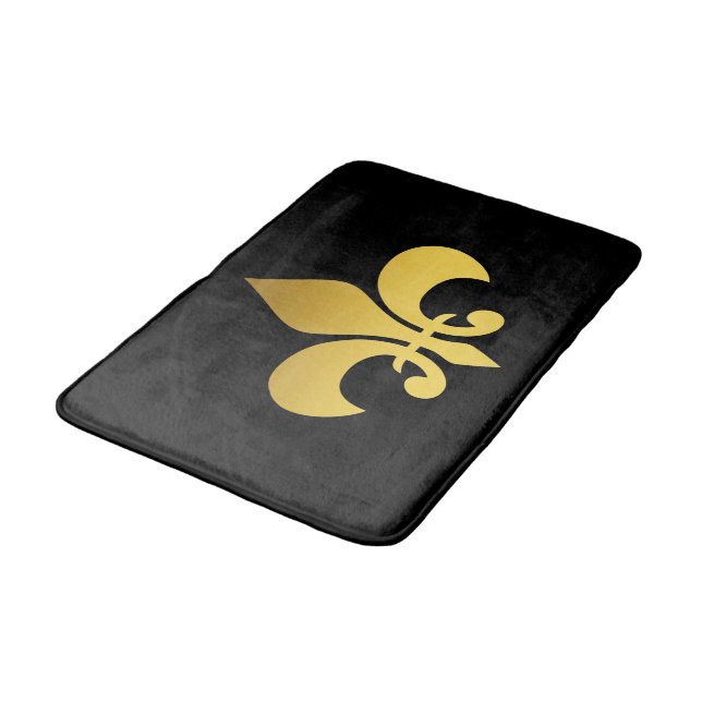 Fleur de lis badrumsmatta (Vinklad)