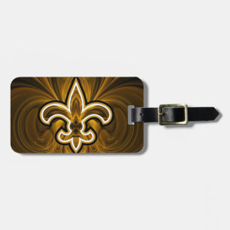fleur de lis bagagebricka