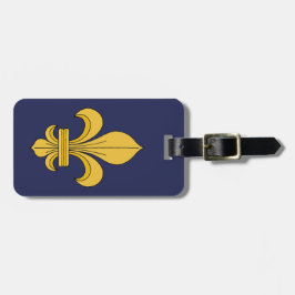 Fleur-de-lis Bagagebricka