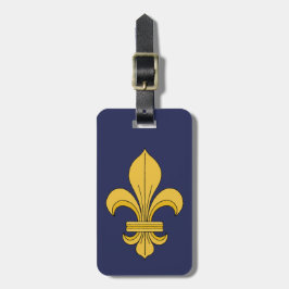 Fleur-de-lis Bagagebricka