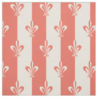 Fleur de Lis Benvitare och Terra Cotta Red