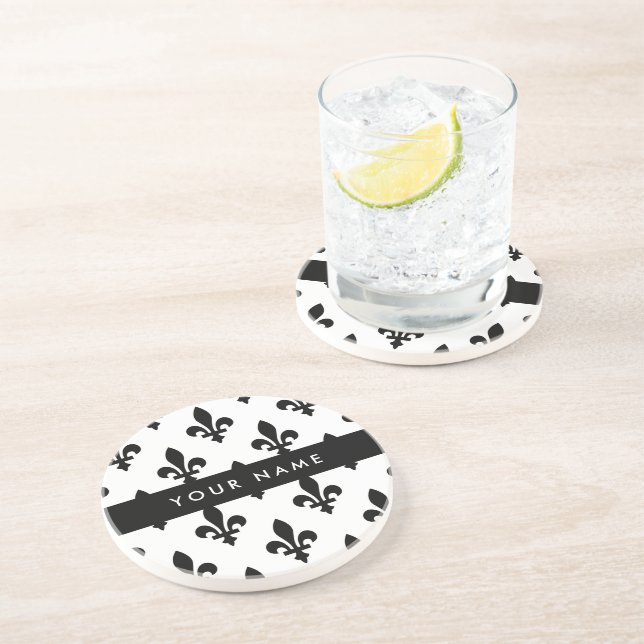 Fleur de Lis, Black on White, Black, Your Name Underlägg (Sidan)