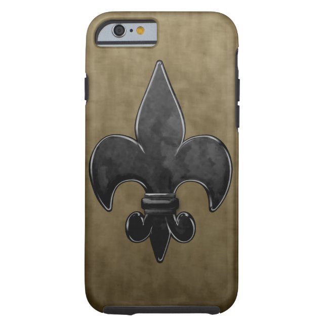 Fleur De Lis Case-Mate iPhone Skal (Baksidan)