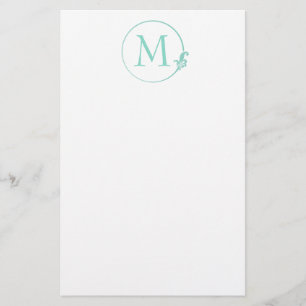 Fleur-de-Lis Circle Brevpapper