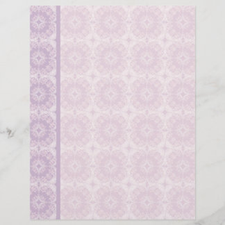 Fleur de Lis Damask - Matchning av tomt papper