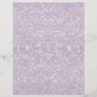Fleur de Lis Damask - Matchning av tomt papper