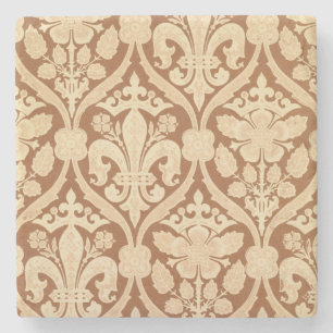 "Fleur-de-Lis", designad reproduktionstapet by Underlägg Sten