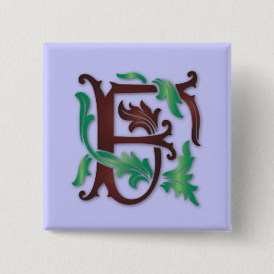 Fleur-de-lis F Monogram Knapp