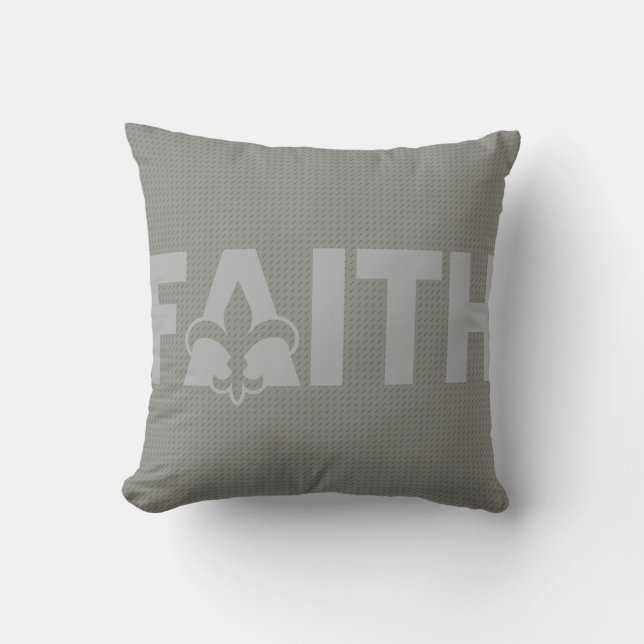 Fleur de lis Faith Kudde (Framsida)