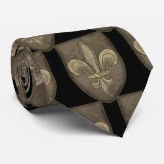 Fleur De Lis Family Crest Slips