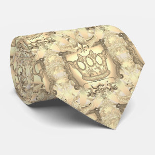 Fleur De Lis Family Crest Slips
