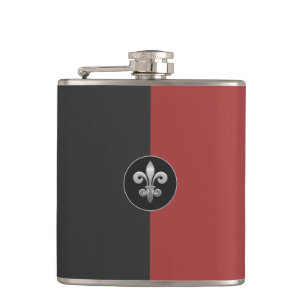 Fleur De Lis Flask Fickplunta