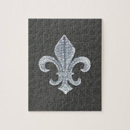 Fleur De Lis Flor New Orleans stenjuvel Pussel