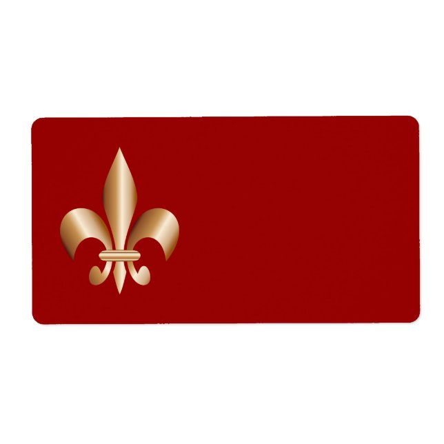 Fleur de lis fraktsedel (Framsidan)